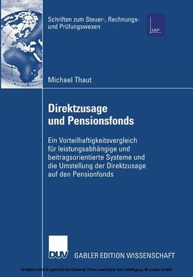 Thaut |  Direktzusage und Pensionsfonds | eBook | Sack Fachmedien