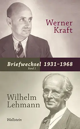 Dick / Kraft / Lehmann | Briefwechsel 1931-1968 | Medienkombination | 978-3-8353-0235-8 | sack.de