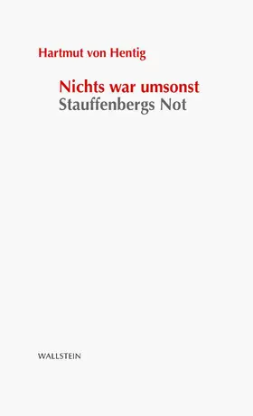 von Hentig |  Nichts war umsonst | eBook | Sack Fachmedien