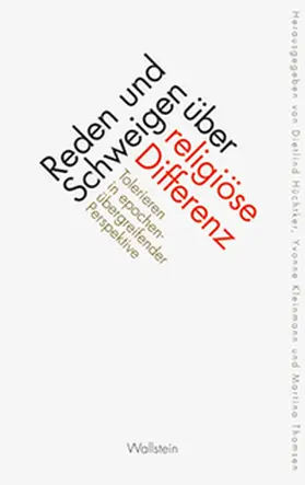 Hüchtker / Kleinmann / Thomsen |  Reden und Schweigen über religiöse Differenz | Buch |  Sack Fachmedien