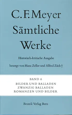 Meyer / Zeller |  Bilder und Balladen, Zwanzig Balladen, Romanzen und Bilder | Buch |  Sack Fachmedien