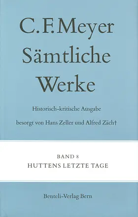 Meyer / Zäch |  Huttens letzte Tage | Buch |  Sack Fachmedien