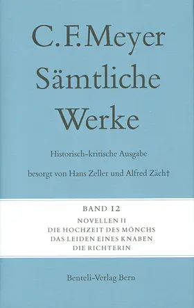 Meyer / Zäch |  Novellen II | Buch |  Sack Fachmedien