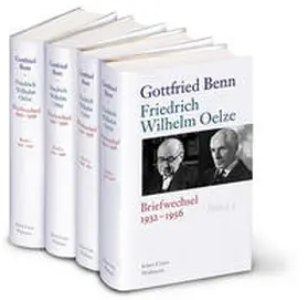 Benn / Oelze / Hof |  Gottfried Benn - Friedrich Wilhelm Oelze | Buch |  Sack Fachmedien