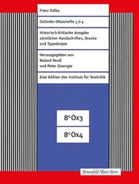 Kafka / Reuß / Staengle |  Oxforder Oktavhefte 3 & 4 | Buch |  Sack Fachmedien