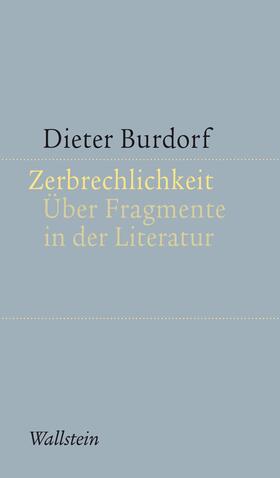 Burdorf |  Zerbrechlichkeit | eBook | Sack Fachmedien