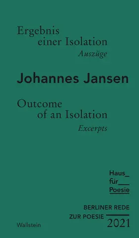 Jansen |  Ergebnis einer Isolation | eBook | Sack Fachmedien