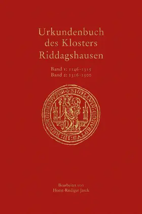 Jarck |  Urkundenbuch des Klosters Riddagshausen | eBook | Sack Fachmedien