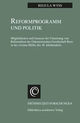 Wyss |  Reformprogramm und Politik | Buch |  Sack Fachmedien