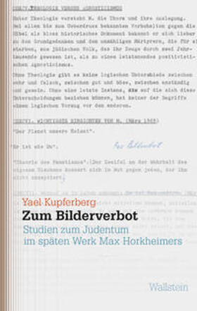Kupferberg |  Zum Bilderverbot | Buch |  Sack Fachmedien