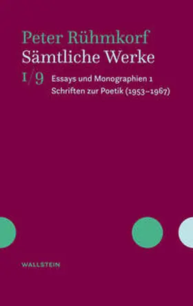 Rühmkorf / Friedrich |  Sämtliche Werke | Buch |  Sack Fachmedien