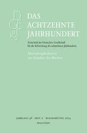 Mergenthaler / Schäfer |  Das achtzehnte Jahrhundert | Buch |  Sack Fachmedien