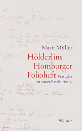 Müller |  Hölderlins Homburger Folioheft | Buch |  Sack Fachmedien