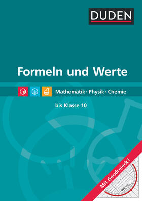 Engelmann / Ernst / Meyer |  Formeln und Werte  - Formelsammlung bis Klasse 10 | Buch |  Sack Fachmedien