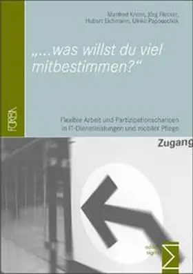 Krenn / Flecker / Eichmann |  "...was willst du viel mitbestimmen?" | Buch |  Sack Fachmedien