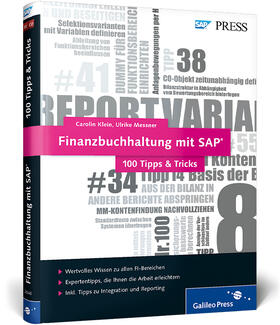 Klein / Messner |  Finanzbuchhaltung mit SAP - 100 Tipps & Tricks | Buch |  Sack Fachmedien