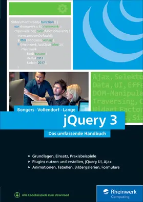 Bongers / Vollendorf / Lange |  jQuery 3 | eBook | Sack Fachmedien