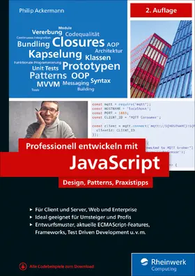 Ackermann |  Professionell entwickeln mit JavaScript | eBook | Sack Fachmedien