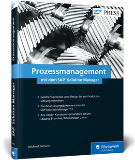 Demuth |  Prozessmanagement mit dem SAP Solution Manager | Buch |  Sack Fachmedien