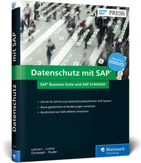 Lehnert / Luther / Christoph |  Datenschutz mit SAP | Buch |  Sack Fachmedien