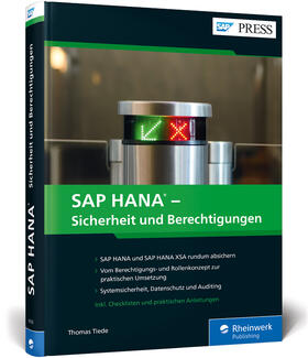 Tiede |  SAP HANA - Sicherheit und Berechtigungen | Buch |  Sack Fachmedien