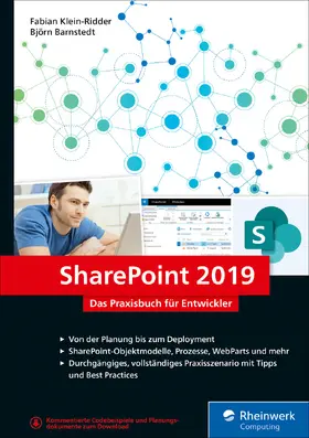 Klein-Ridder / Barnstedt |  SharePoint 2019 | eBook | Sack Fachmedien