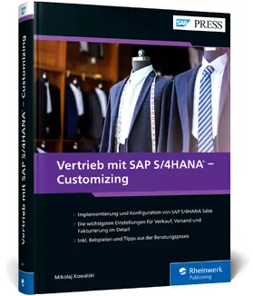 Kowalski |  Vertrieb mit SAP S/4HANA - Customizing | Buch |  Sack Fachmedien