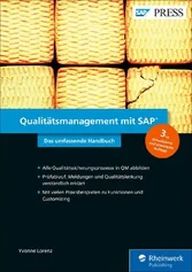 Lorenz |  Qualitätsmanagement mit SAP | eBook | Sack Fachmedien