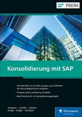 Klempien / Scheller / Schlüter |  Konsolidierung mit SAP | eBook | Sack Fachmedien