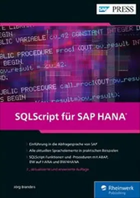 Brandeis |  SQLScript für SAP HANA | eBook | Sack Fachmedien