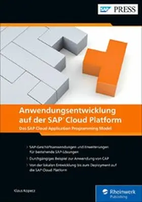 Kopecz |  Anwendungsentwicklung auf der SAP Cloud Platform | eBook | Sack Fachmedien