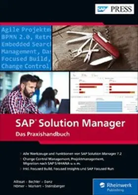 Allissat / Bechler / Danz |  SAP Solution Manager | eBook | Sack Fachmedien