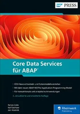 Colle / Dentzer / Hrastnik |  Core Data Services für ABAP | eBook | Sack Fachmedien