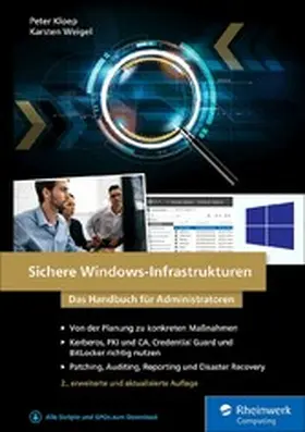 Kloep / Weigel |  Sichere Windows-Infrastrukturen | eBook | Sack Fachmedien