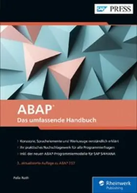 Roth |  ABAP - Das umfassende Handbuch | eBook | Sack Fachmedien