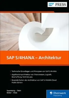 Kleis / Stein / Saueressig |  SAP S/4HANA - Architektur | eBook | Sack Fachmedien