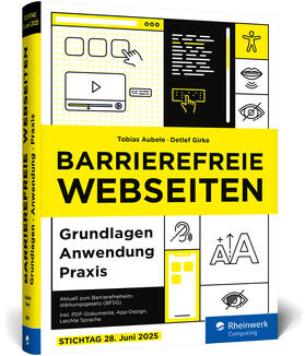 Aubele / Girke |  Barrierefreie Webseiten | Buch |  Sack Fachmedien