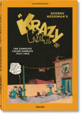 Holz / Braun |  George Herriman, The Complete Krazy Kat in Color 1935-1944 | Buch |  Sack Fachmedien