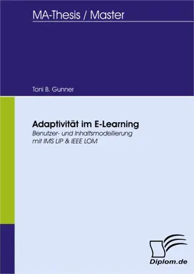 Gunner |  Adaptivität im E-Learning | eBook | Sack Fachmedien