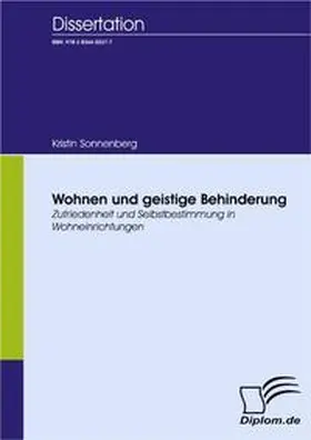 Sonnenberg |  Wohnen und geistige Behinderung | Buch |  Sack Fachmedien