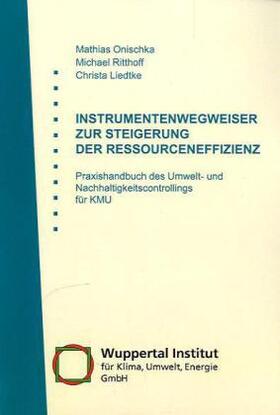 Onischka / Ritthoff / Liedtke |  Instrumentenwegweiser zur Steigerung der Ressourceneffizienz | Buch |  Sack Fachmedien