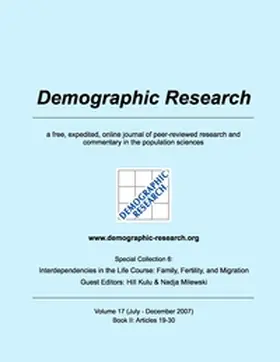  Demographic Research, Volume 17: Book II | Buch |  Sack Fachmedien