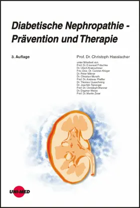 Hasslacher |  Diabetische Nephropathie - Prävention und Therapie | eBook | Sack Fachmedien