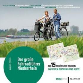 Peters |  Der große Fahrradführer Niederrhein | Buch |  Sack Fachmedien