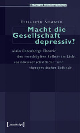 Summer |  Macht die Gesellschaft depressiv? | Buch |  Sack Fachmedien