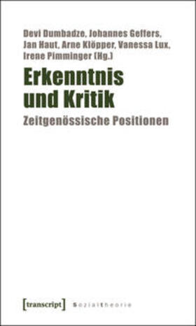 Dumbadze / Geffers / Haut |  Erkenntnis und Kritik | Buch |  Sack Fachmedien