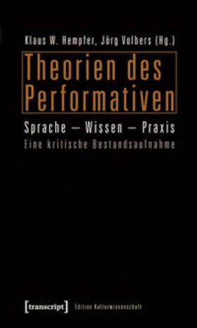 Hempfer / Volbers |  Theorien des Performativen | Buch |  Sack Fachmedien