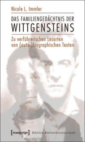 Immler |  Das Familiengedächtnis der Wittgensteins | Buch |  Sack Fachmedien