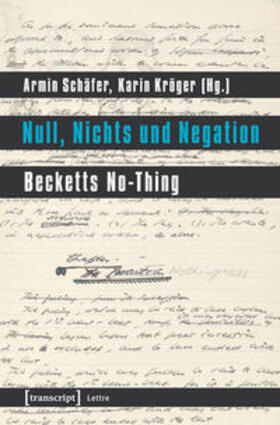 Schäfer / Kröger |  Null, Nichts und Negation | Buch |  Sack Fachmedien