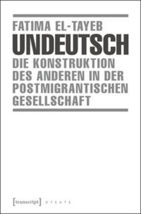 El-Tayeb |  Undeutsch | Buch |  Sack Fachmedien